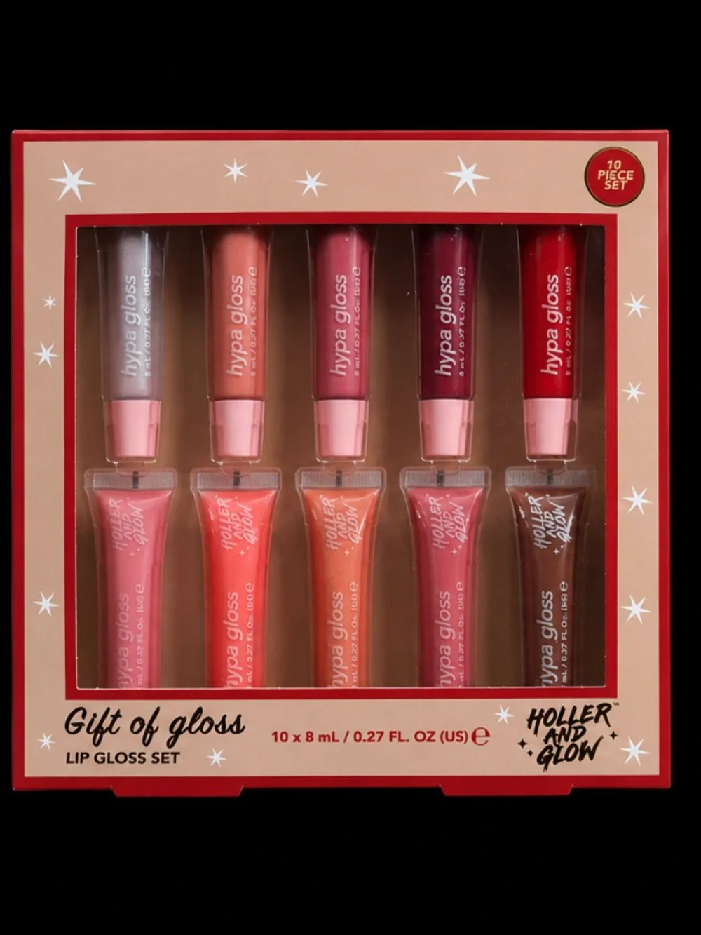Gift of Gloss Lip Gloss Set — Pink & Red Assortment